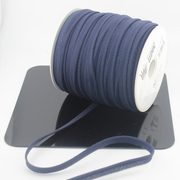 100 Meter Roll Cotton Piping Navy or Beige - Made in Italy
