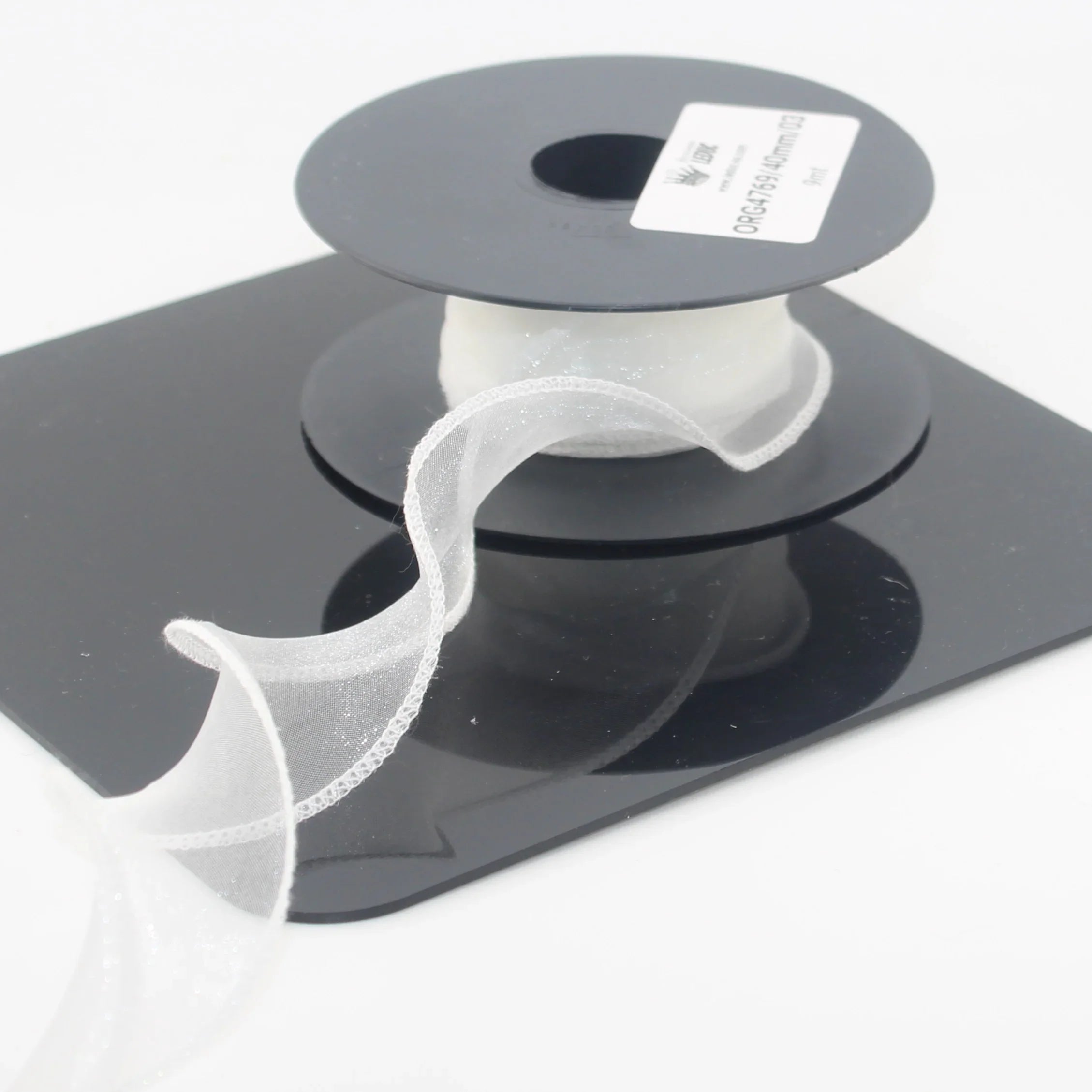 9 meters 40mm Corrugated Organza Ribbon #ORG4769 - ACCESSOIRES LEDUC BV