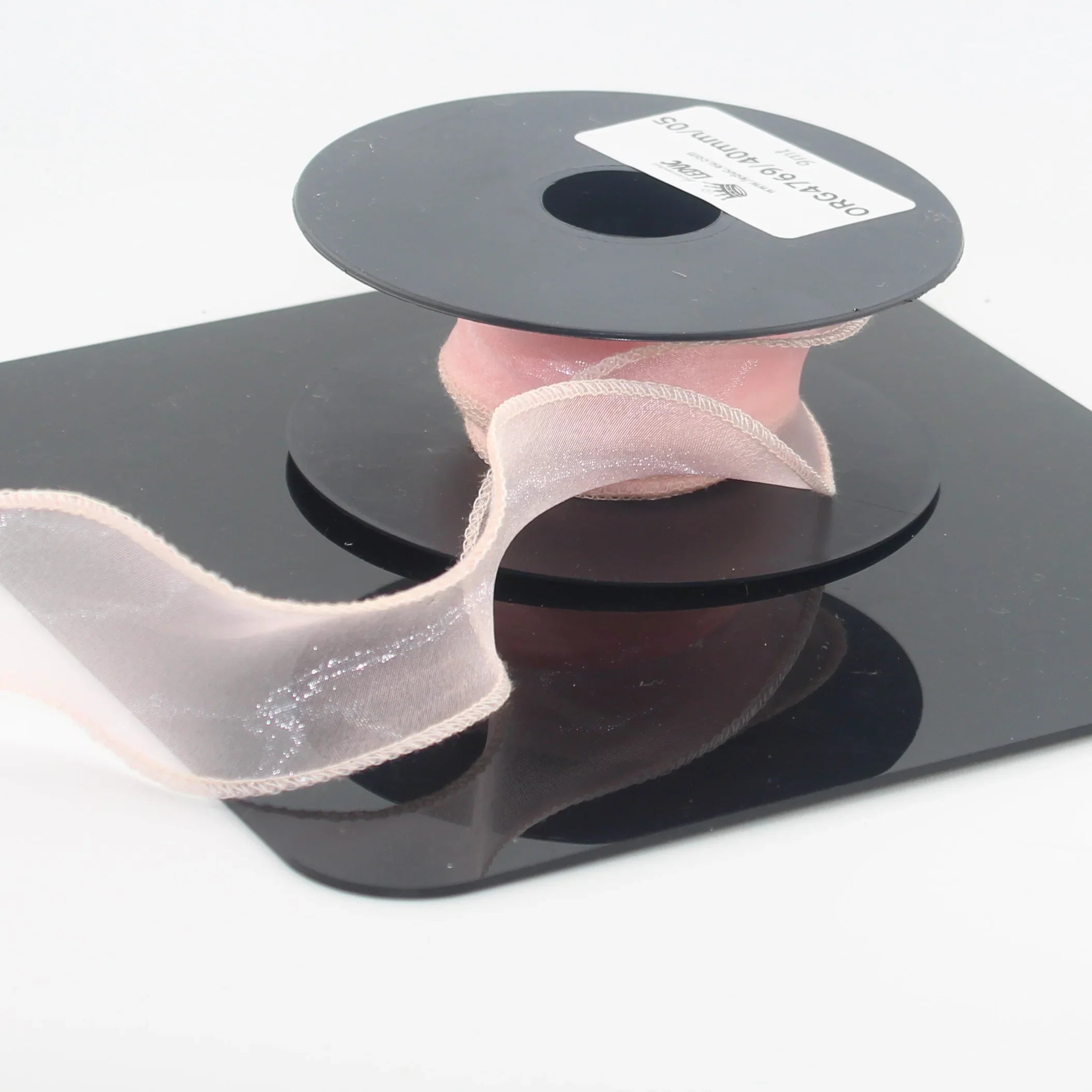 9 meters 40mm Corrugated Organza Ribbon #ORG4769 - ACCESSOIRES LEDUC BV