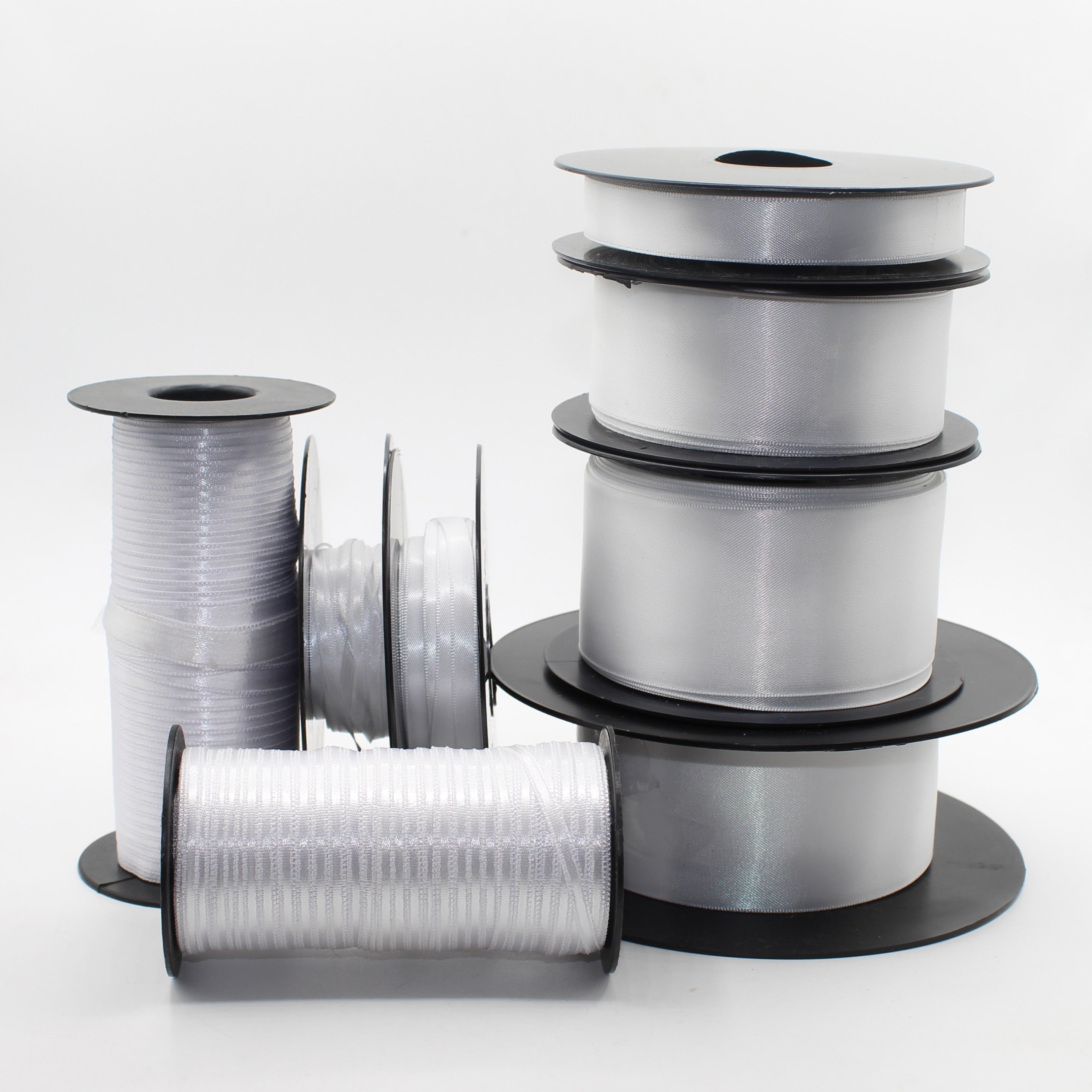 25 Meters of Deluxe Double Sided Satin - in 3mm, 6mm, 9mm, 15mm, 25mm, 38mm, 50mm or 63mm