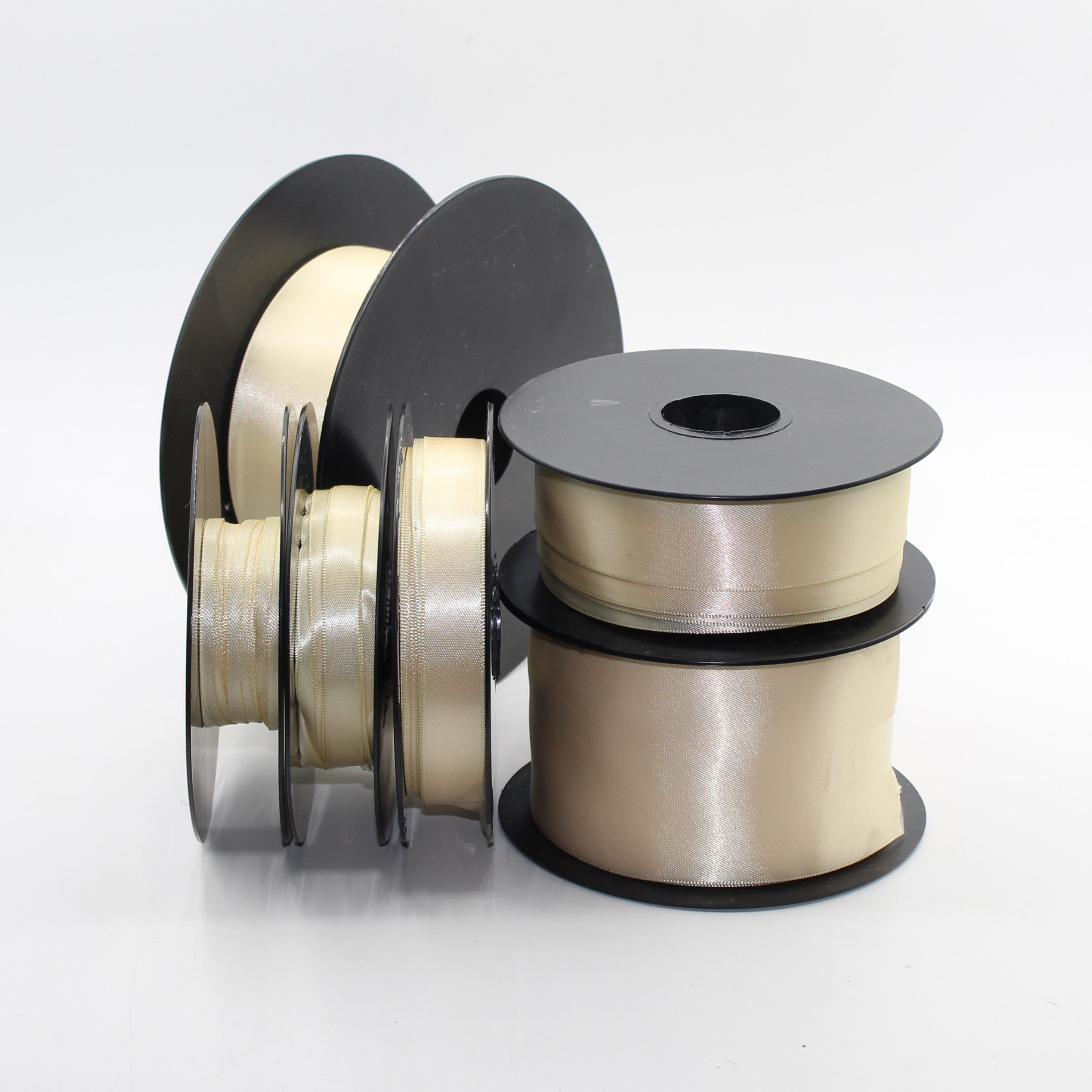 25 Meters of Deluxe Double Sided Satin - in 3mm, 6mm, 9mm, 15mm, 25mm, 38mm, 50mm or 63mm