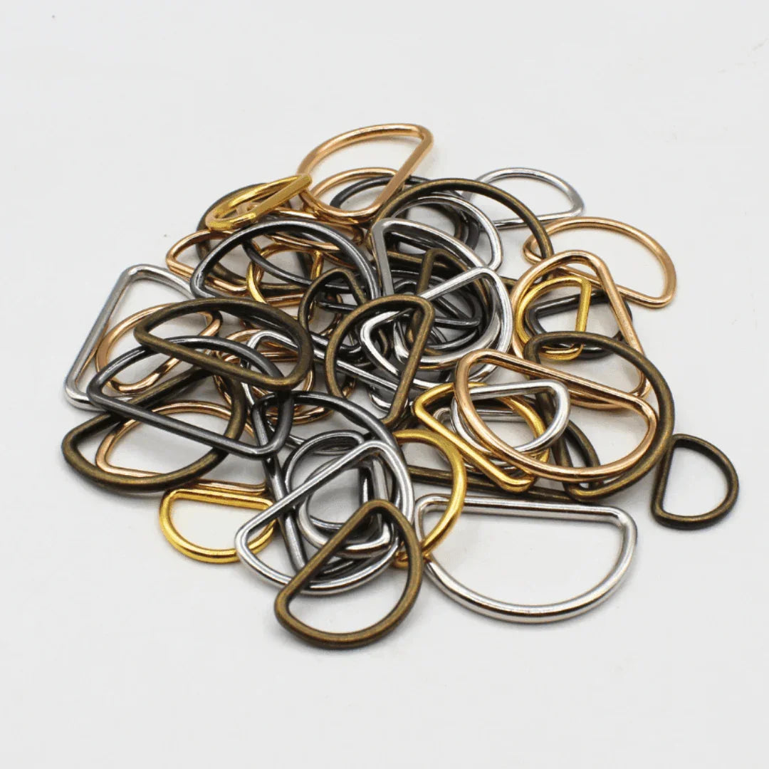 20 x D Ring Buckles #BME2509 - ACCESSOIRES LEDUC BV