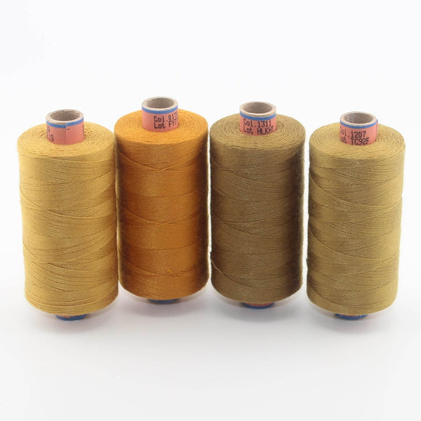 Amann Saba 50 TEX 60 - 500 meter - Polyvalent Thread / Yarn for zipper seams, jeans topstitching, or stitches where strength is important. - ACCESSOIRES LEDUC BV