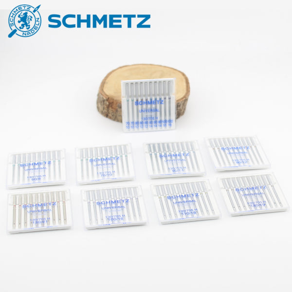 Boîtes d'aiguilles universelles Schmetz pour machine à coudre, accessoires couture