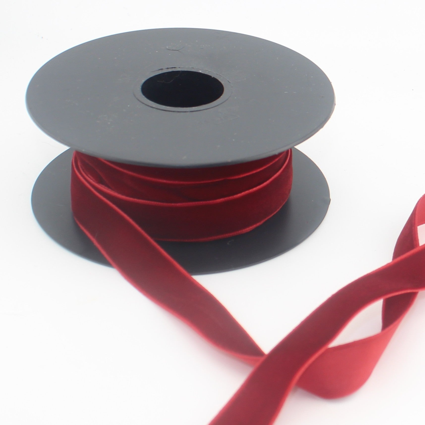 10 Meters Velvet Ribbon, size 10, 15, 20,25,32 or 50mm - 100% Polyester, High Quality #VEL1510