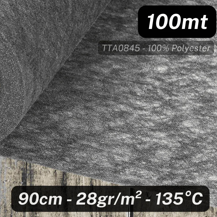 Rolls of 90cm wide Interlining Fabric - 100% Polyester - ACCESSOIRES LEDUC BV