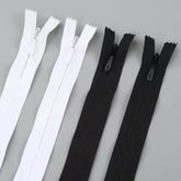 BLACK OR WHITE - Invisible Zippers (10pcs) - ACCESSOIRES LEDUC BV