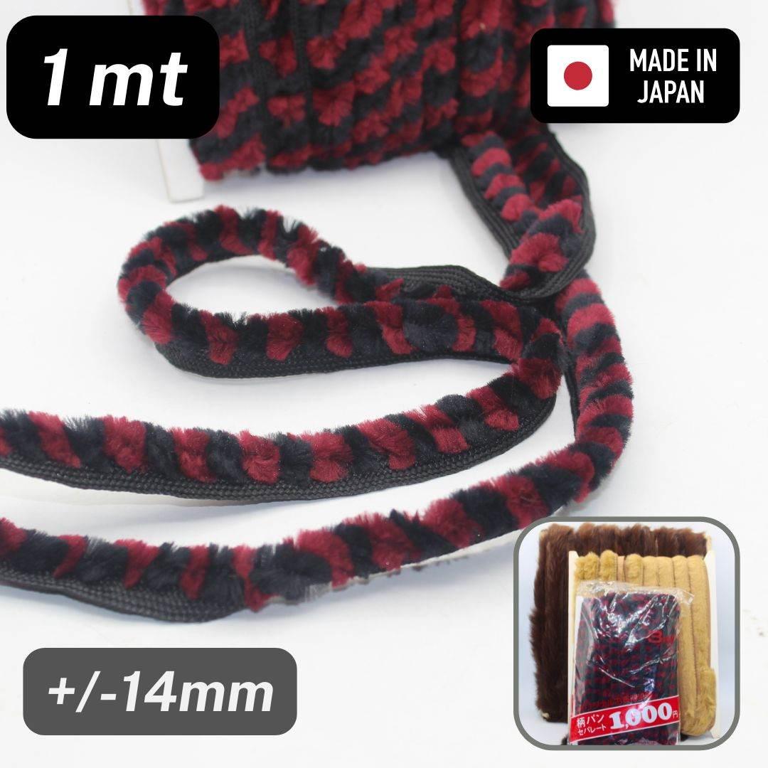 Fur Piping, Made in Japan, 1 meter - ACCESSOIRES LEDUC BV