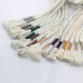 1 piece, 130cm / Ø7MM / Sweater / Trousers Cord with Fancy Tassel Cord Ends #COR4006 - ACCESSOIRES LEDUC BV