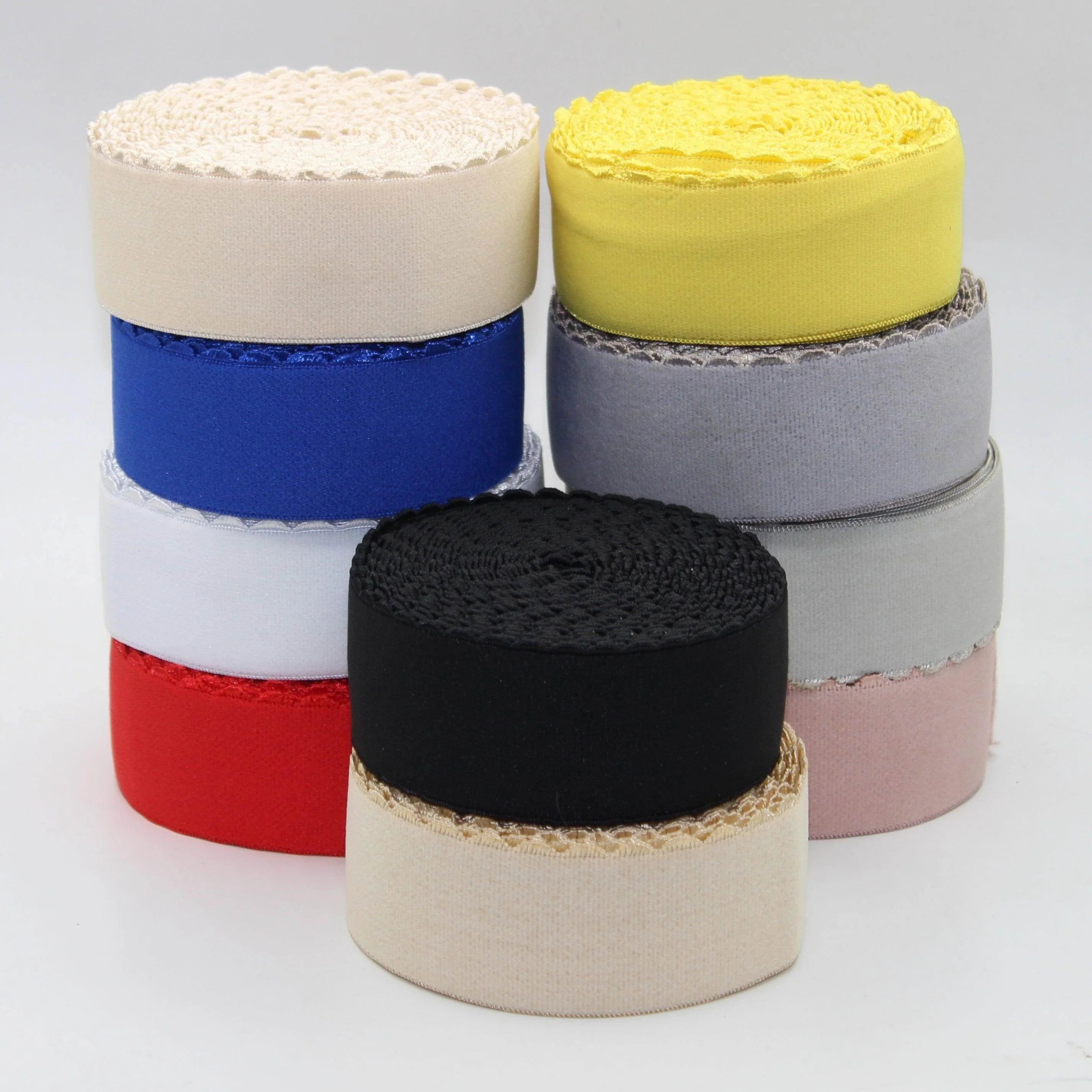 40mm Soft Elastic with Wave Edge #ELA3601 - ACCESSOIRES LEDUC BV