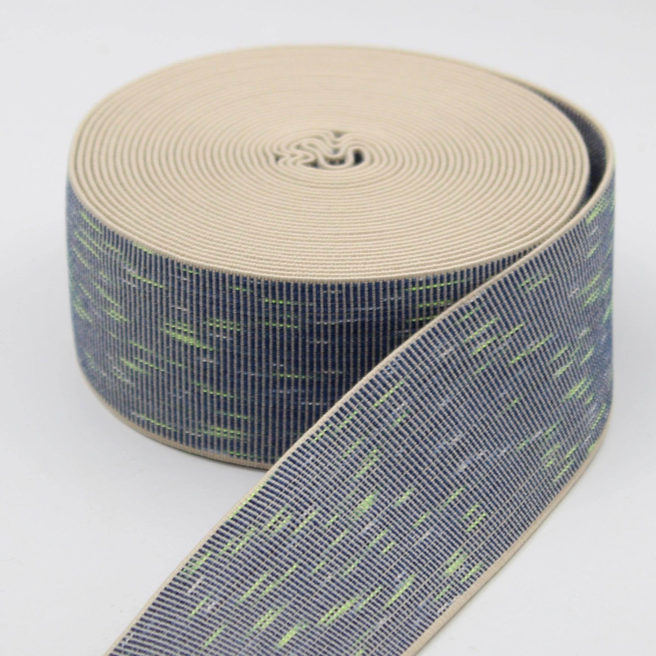 40mm Heather Colour Elastic #ELA3604 - ACCESSOIRES LEDUC BV