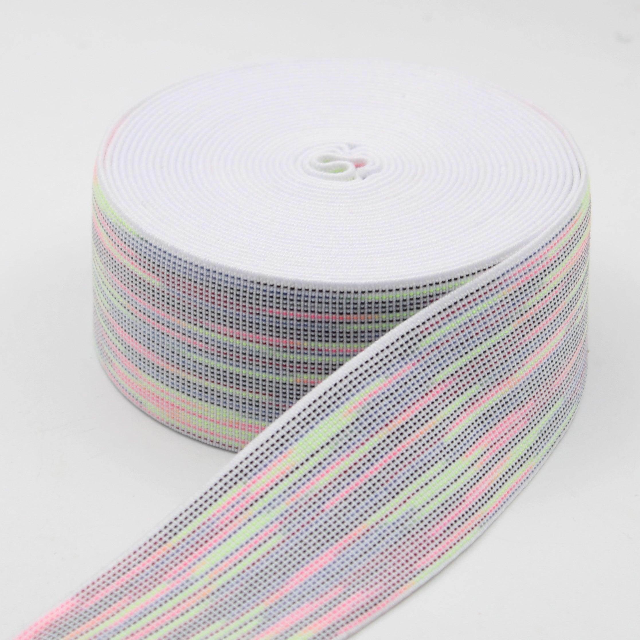 40mm Heather Colour Elastic #ELA3604 - ACCESSOIRES LEDUC BV