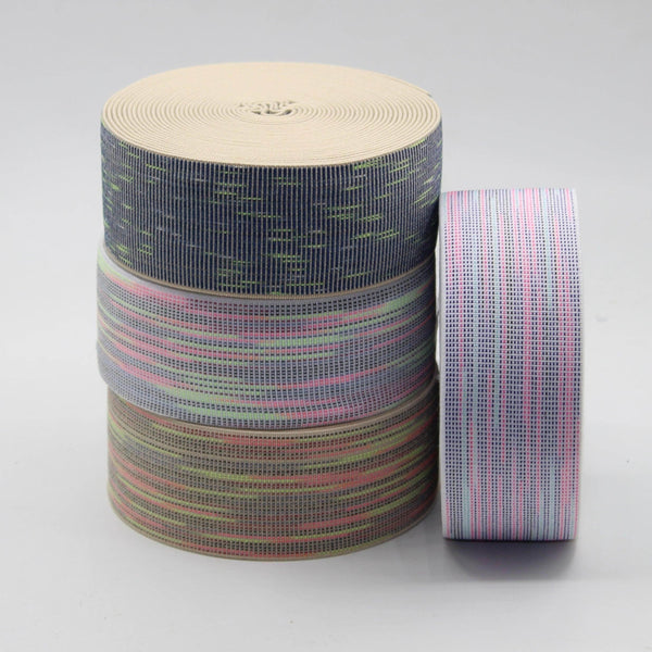 40mm Heather Colour Elastic #ELA3604 - ACCESSOIRES LEDUC BV