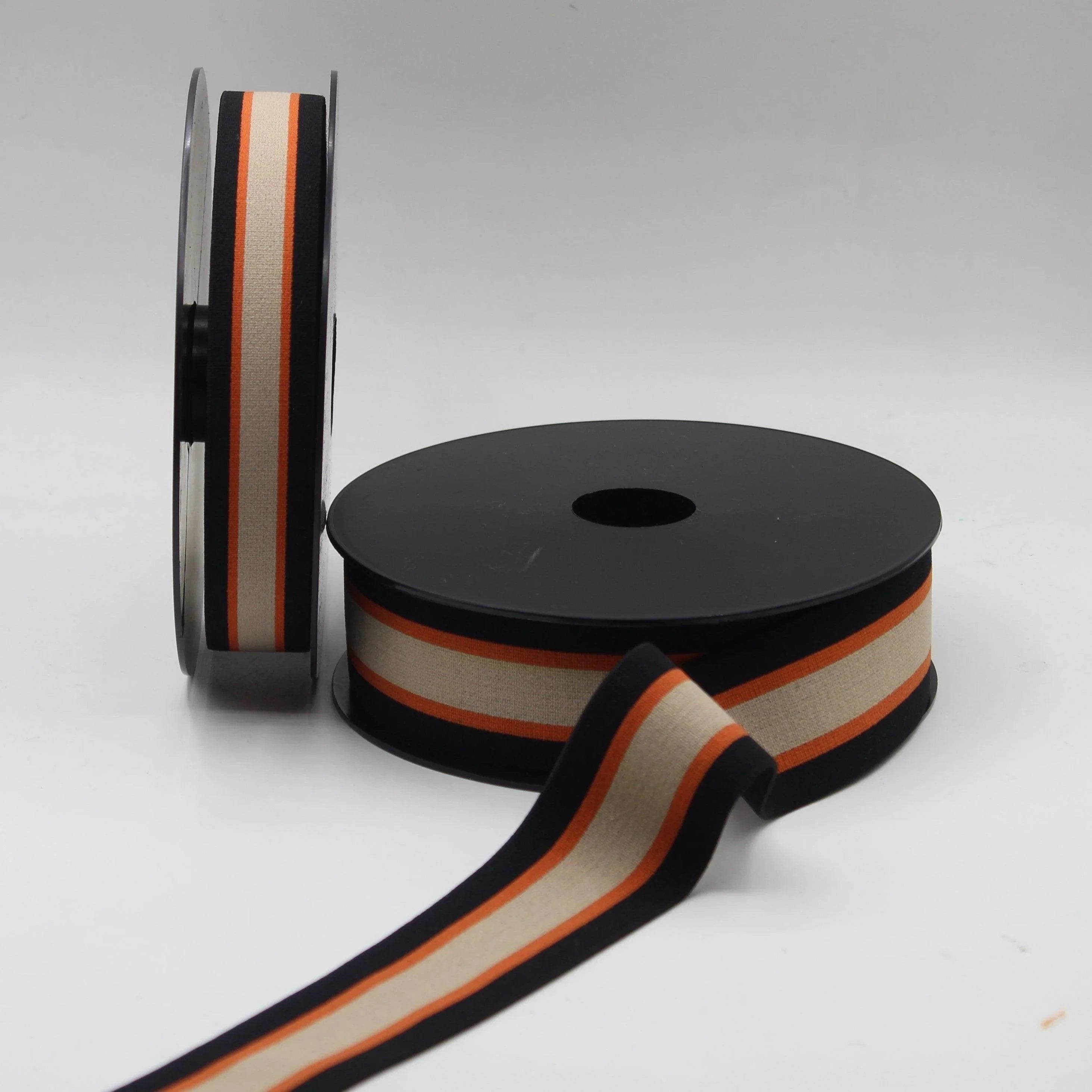 5 meters Elegant Striped Elastic 25 or 40mm #ELA3615 - ACCESSOIRES LEDUC BV