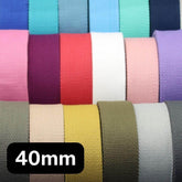 40mm Heavy Cotton Webbing #RUB1911 - ACCESSOIRES LEDUC BV