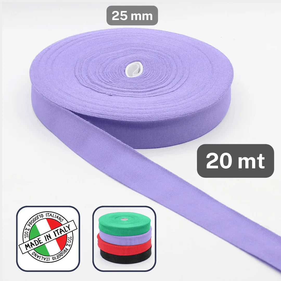 25mm-Gros Grain Ribbon **20 Meters** - ACCESSOIRES LEDUC BV
