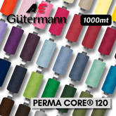 1000mt Gutermann 100% Polyester Yarn - Perma core 120 - German Quality - ACCESSOIRES LEDUC BV