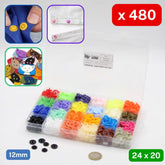KAM snaps Box - 480 snaps - 20 colours - ACCESSOIRES LEDUC BV