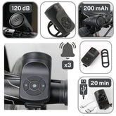 Bike / Scooter / Bicycle Horn - ACCESSOIRES LEDUC BV