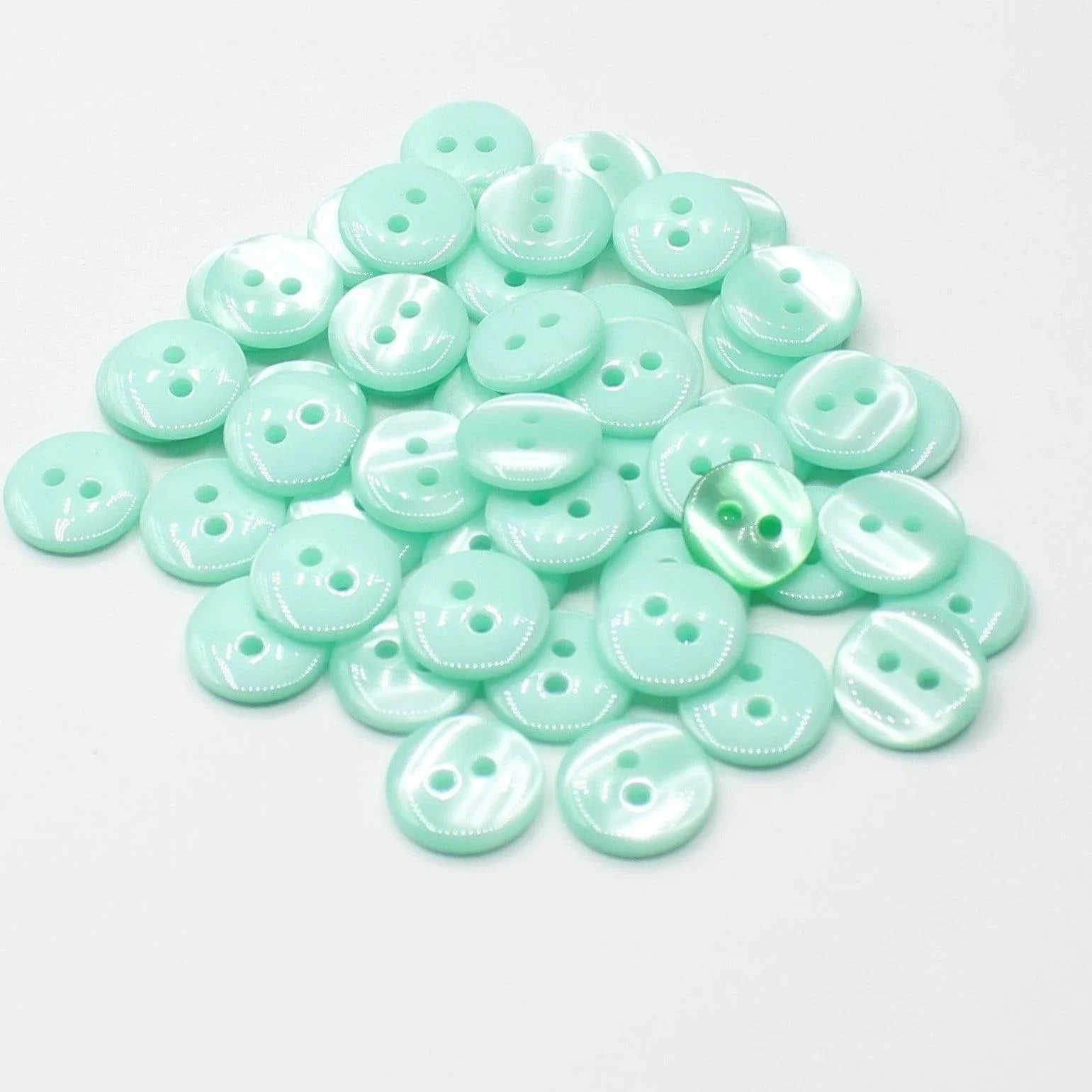 50 pieces 20mm - 2 Holes Polyester Button for Blouses (32") - (KP2 105 32") - ACCESSOIRES LEDUC BV