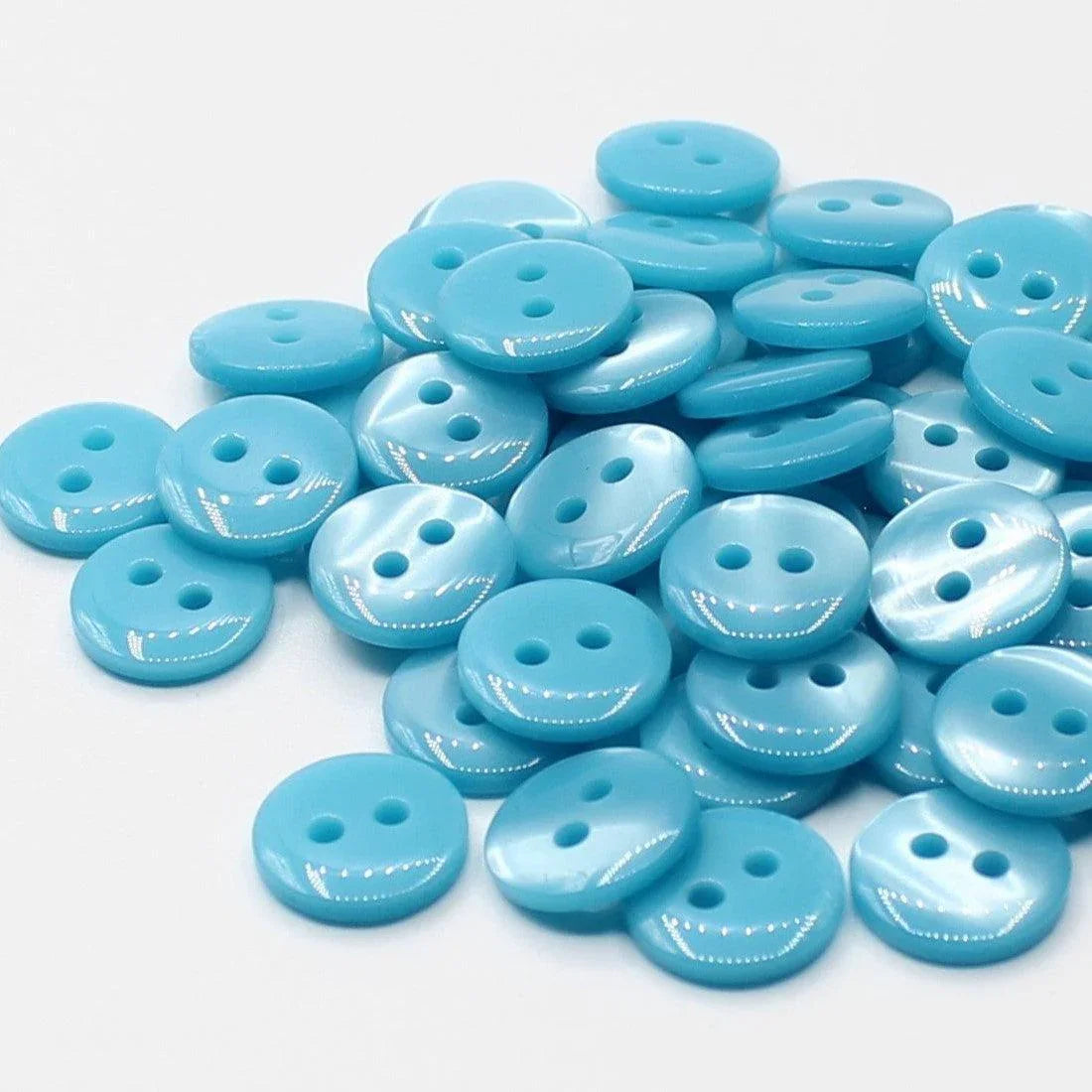 50 pieces 20mm - 2 Holes Polyester Button for Blouses (32") - (KP2 105 32") - ACCESSOIRES LEDUC BV