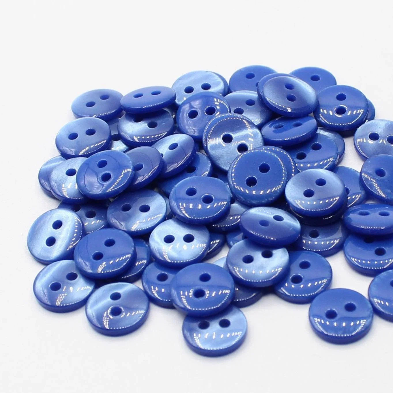 50 pieces 20mm - 2 Holes Polyester Button for Blouses (32") - (KP2 105 32") - ACCESSOIRES LEDUC BV