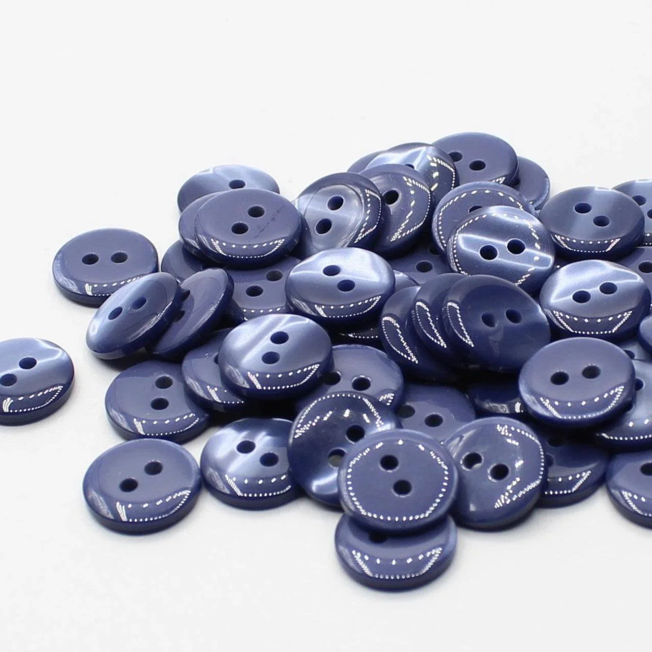 50 pieces 20mm - 2 Holes Polyester Button for Blouses (32") - (KP2 105 32") - ACCESSOIRES LEDUC BV