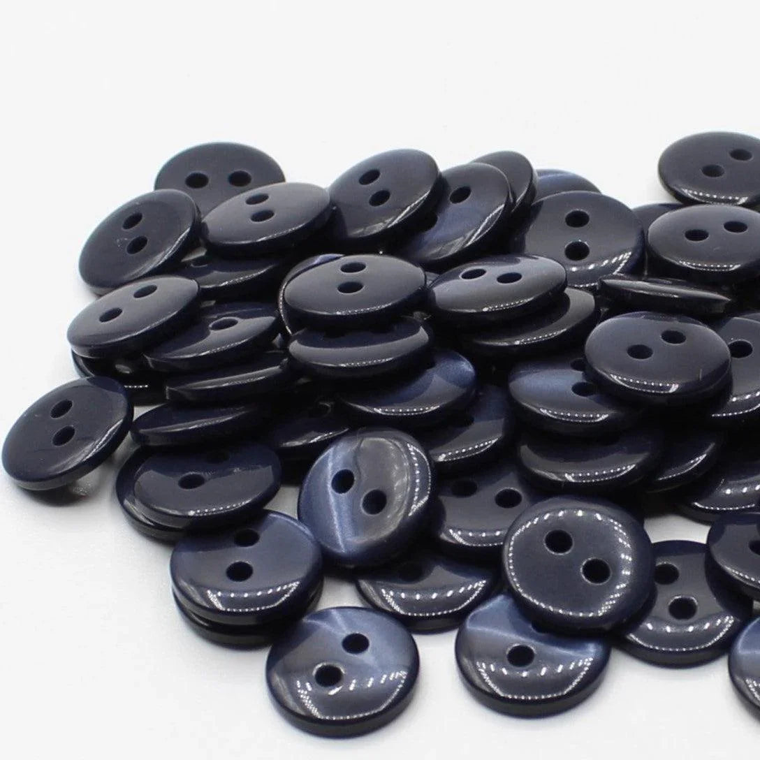 50 pieces 20mm - 2 Holes Polyester Button for Blouses (32") - (KP2 105 32") - ACCESSOIRES LEDUC BV