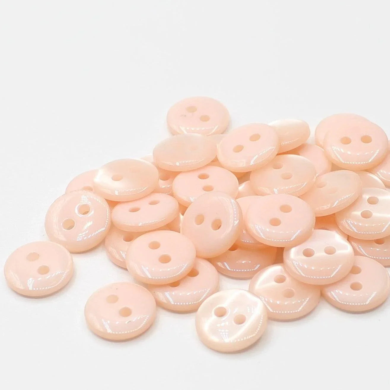50 pieces 20mm - 2 Holes Polyester Button for Blouses (32") - (KP2 105 32") - ACCESSOIRES LEDUC BV