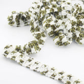 1 meter Wooly Knitted Trimming available in 24mm, 41mm or 58mm - ACCESSOIRES LEDUC BV