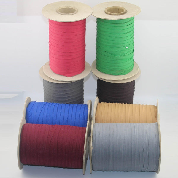 200 meters Polycotton Tape - Resistant, for Multiple Use - 7mm - Made in the Netherlands - ACCESSOIRES LEDUC BV