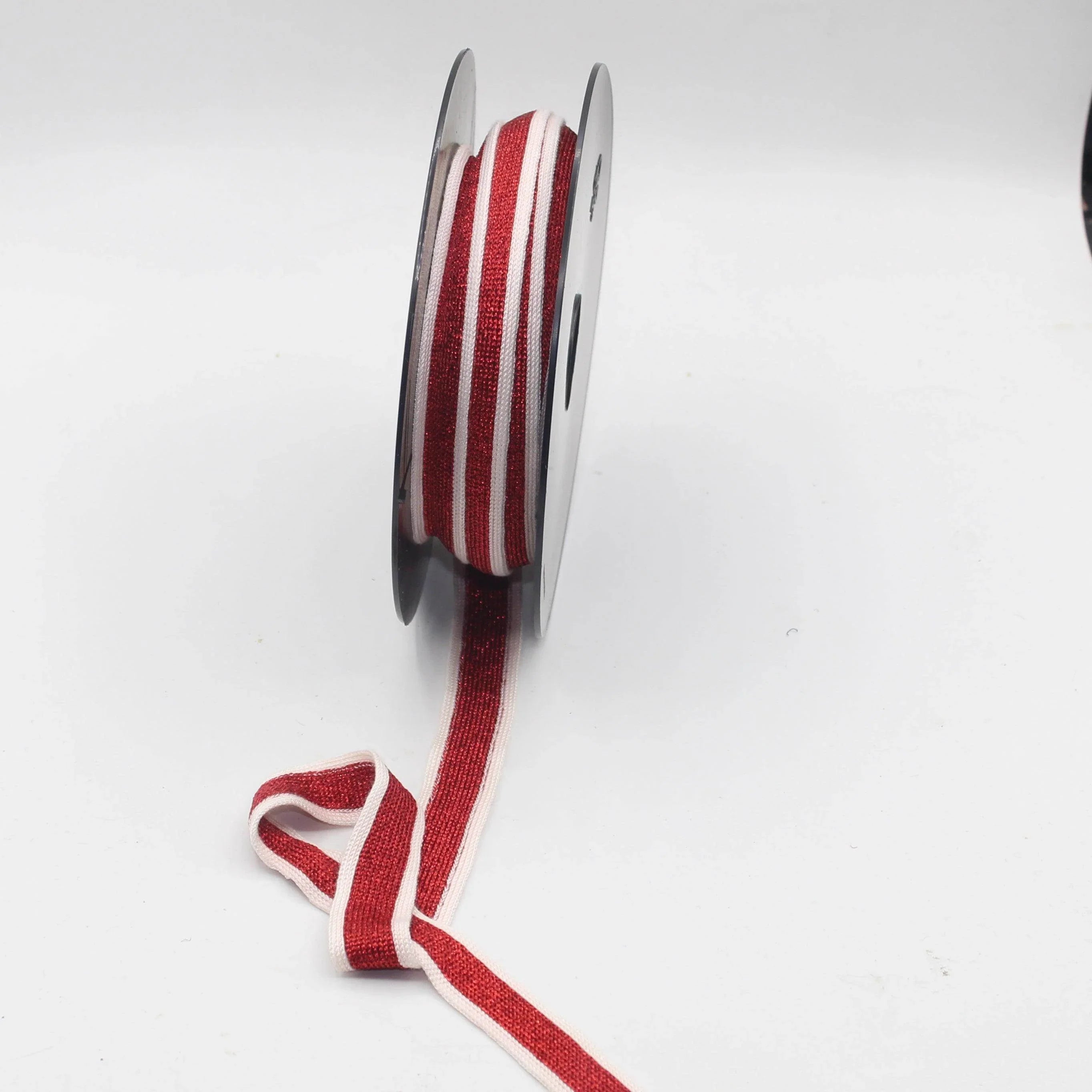 10 meters 20mm Knitted Soft Ribbon with Lurex #RUB1902 - ACCESSOIRES LEDUC BV