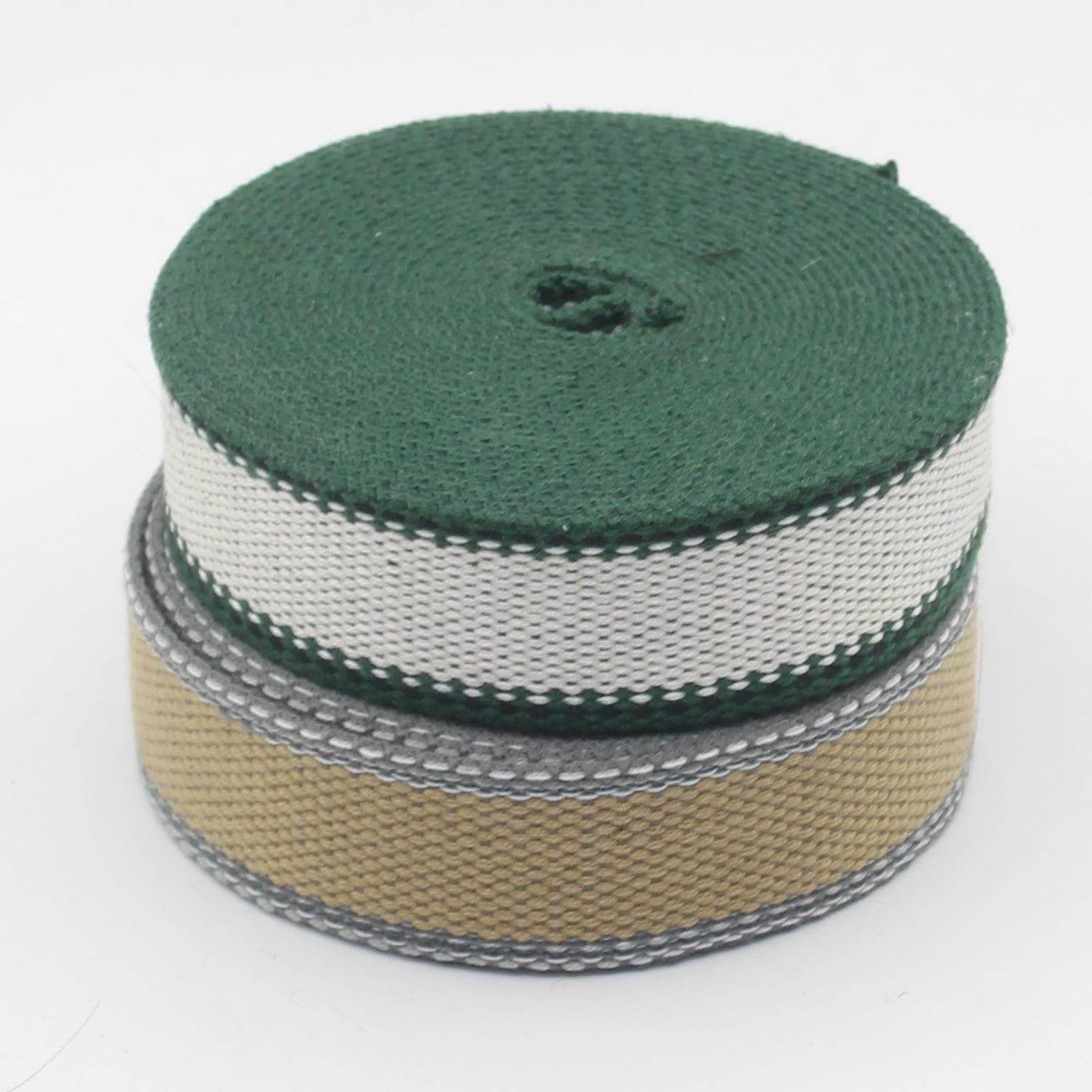 30mm Saddle Stitch Webbing 5/10/45mt #RUB3551 - ACCESSOIRES LEDUC BV