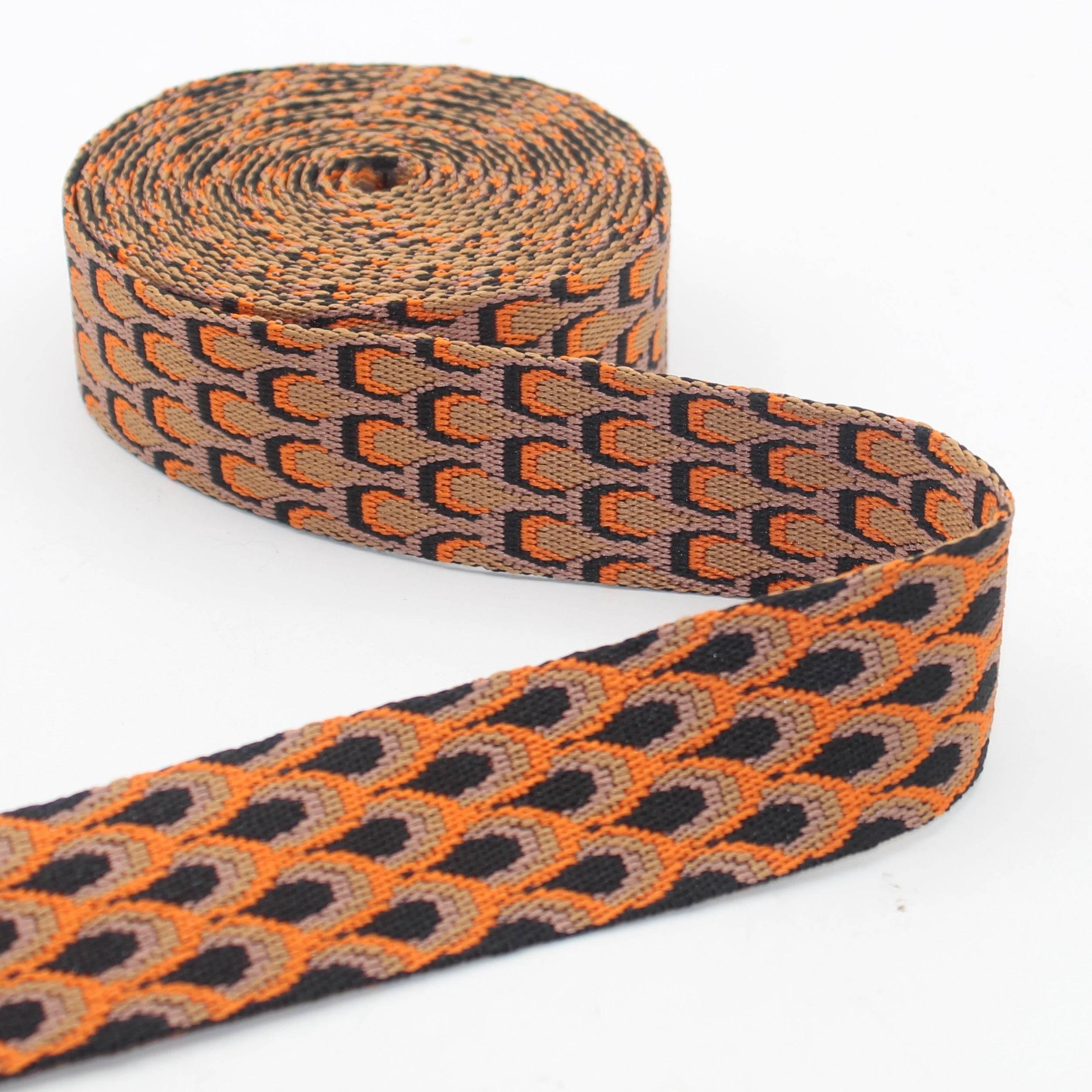 5 meters Turtle Motive 40mm Webbing #RUB3572 - ACCESSOIRES LEDUC BV