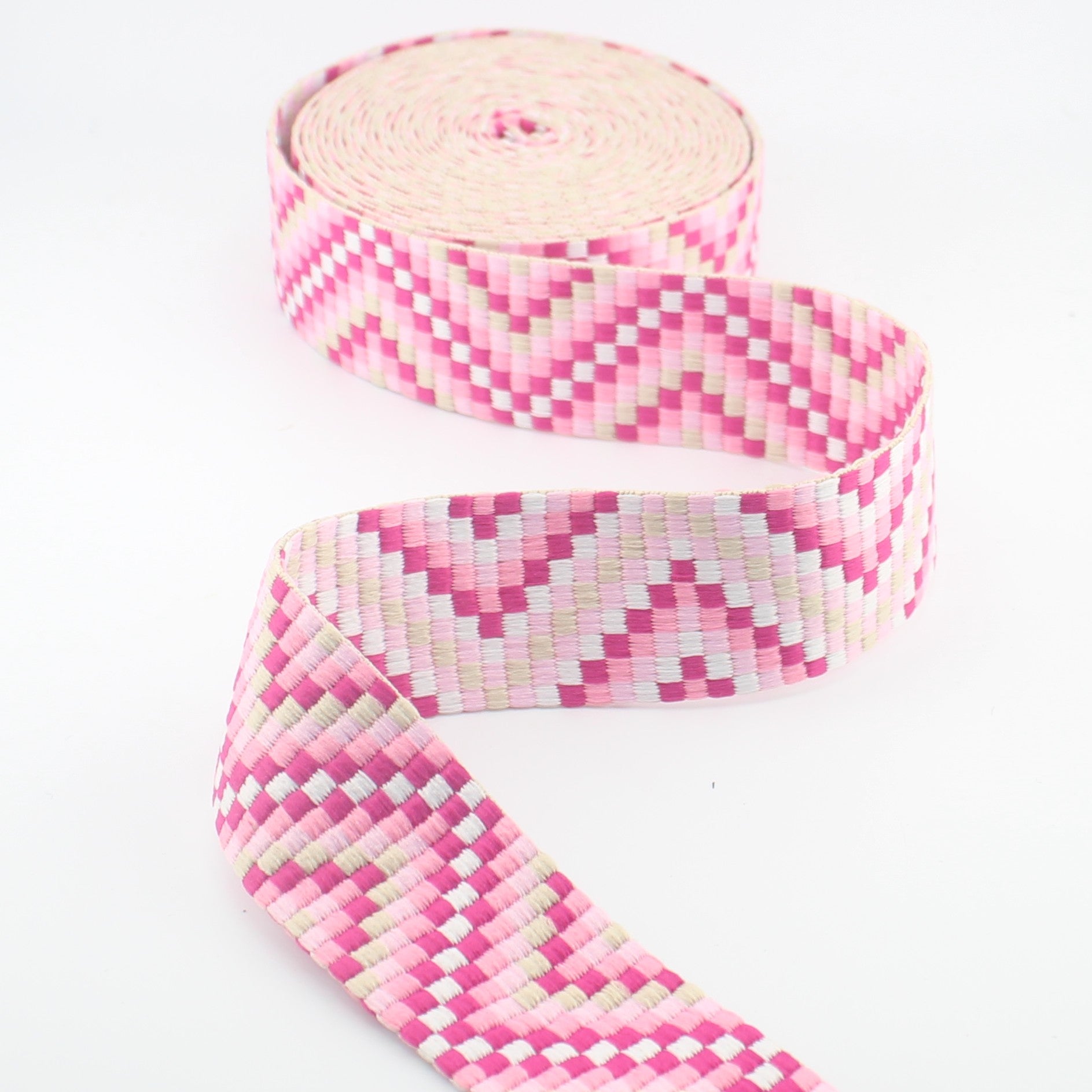 Ethnic Mosaic Webbing 40mm #RUB3583