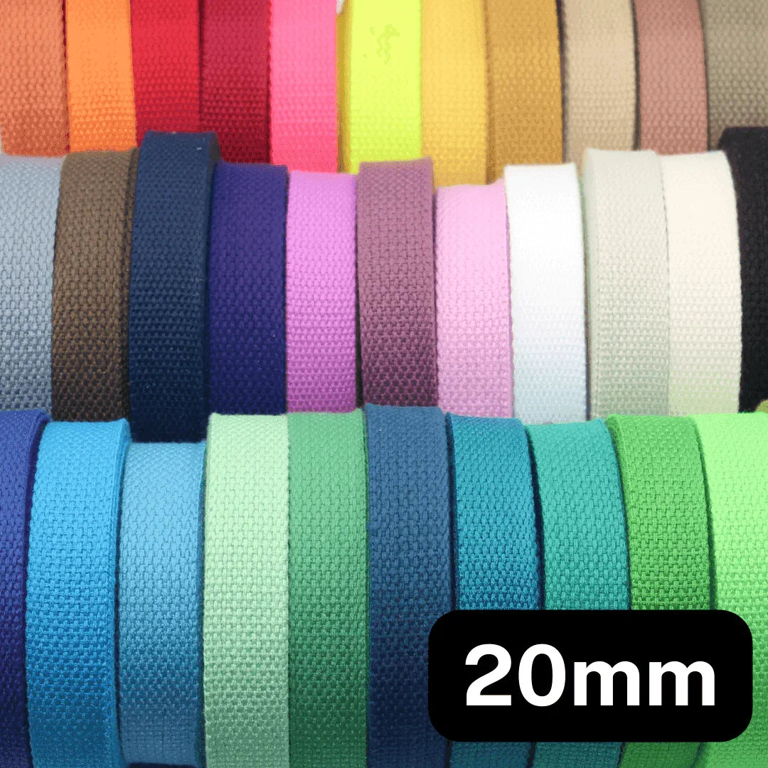 20mm Cotton Webbing #RUB1905 - ACCESSOIRES LEDUC BV