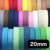 20mm Cotton Webbing #RUB1905 - ACCESSOIRES LEDUC BV