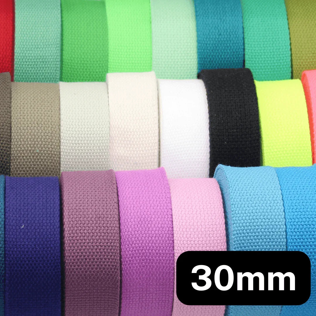 30mm Cotton Webbing #RUB1905 - ACCESSOIRES LEDUC BV