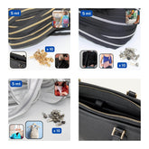 5 meters Metal Zipper #5 with 10 gliders (30mm / 5mm teeth) - ACCESSOIRES LEDUC BV