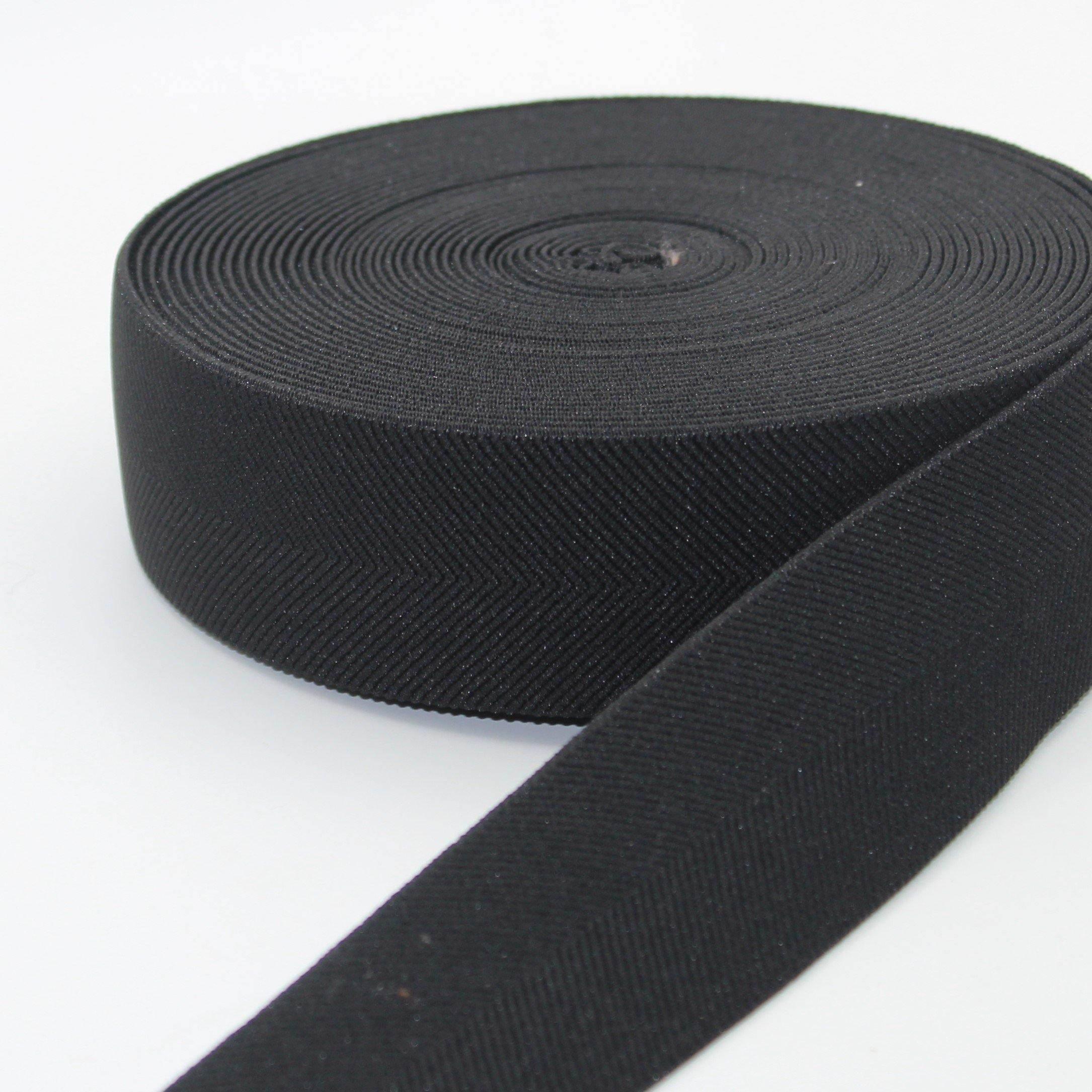 5 meters 38mm Herringbone Elastic #ELA1310 - ACCESSOIRES LEDUC BV