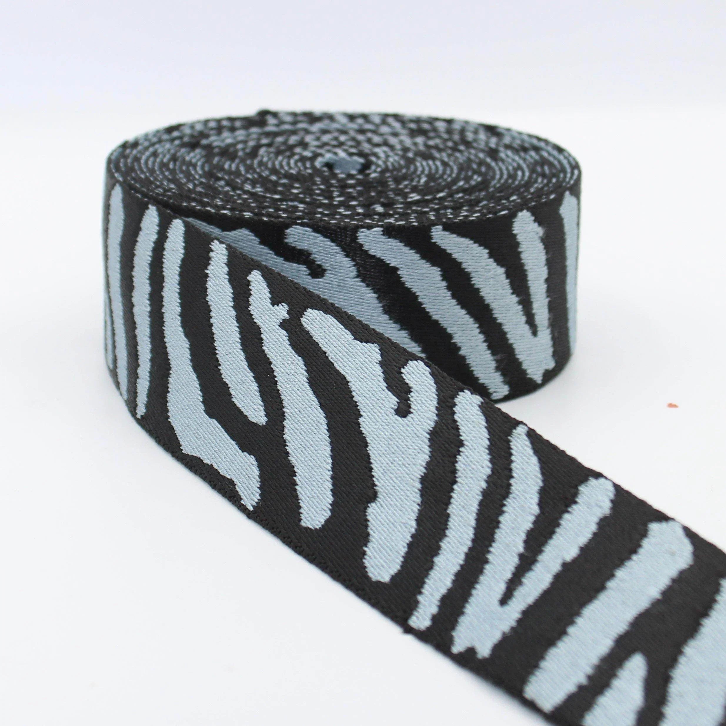 5 meters Zebra Webbing 50mm #RUB1944 - ACCESSOIRES LEDUC BV