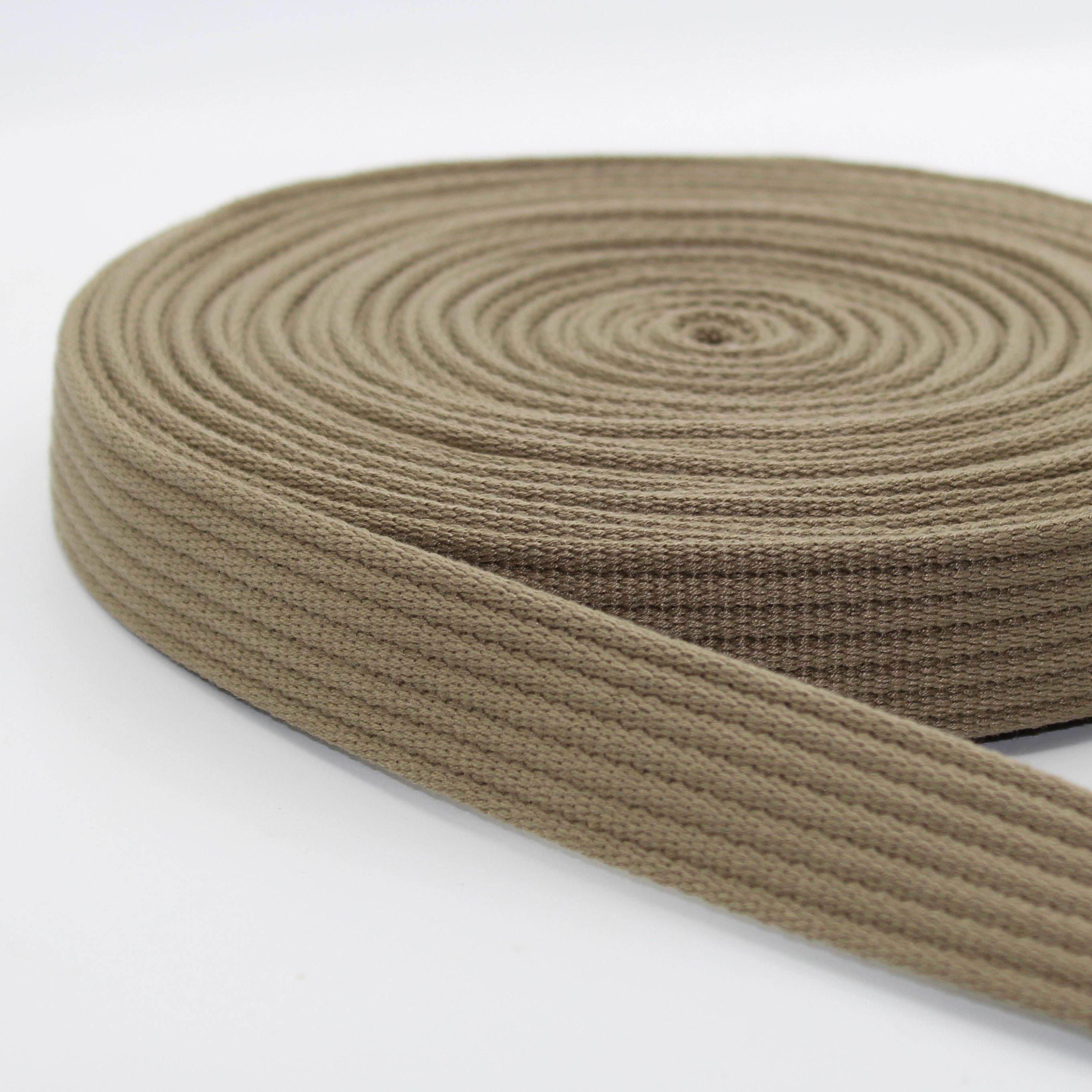 5 meters Ribbed Cotton Webbing 30mm #RUB1948 - ACCESSOIRES LEDUC BV