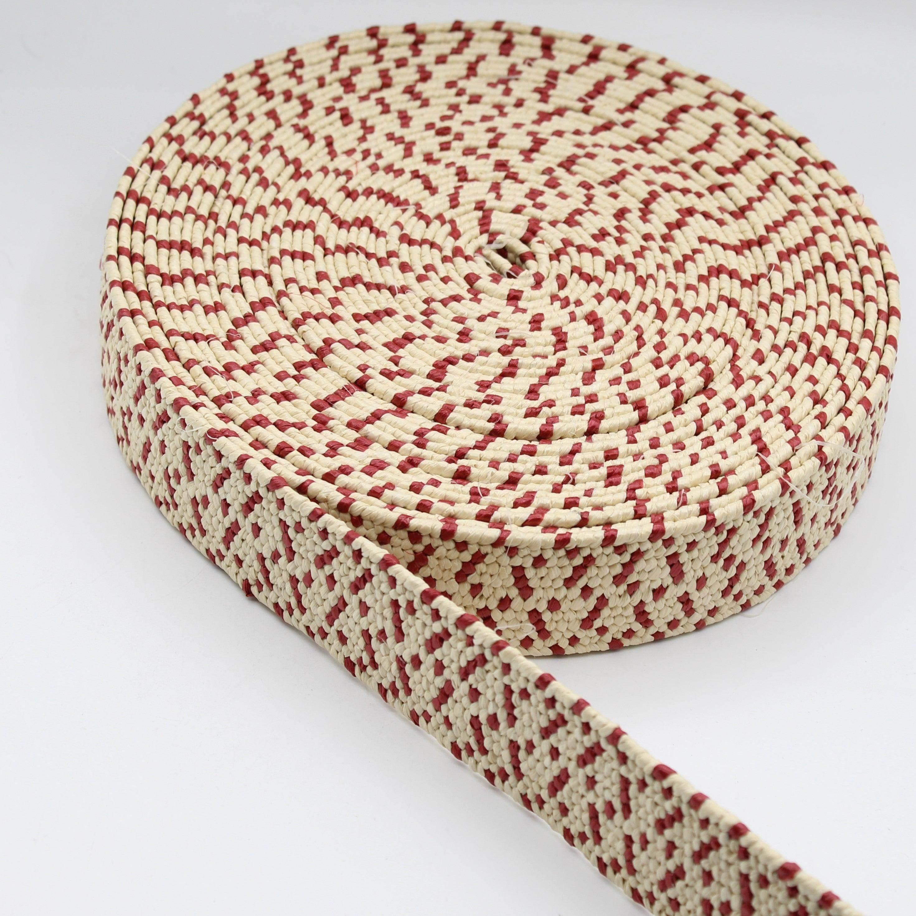 38mm Thick Raffia Elastic #ELA1317 #ELA1318 - ACCESSOIRES LEDUC BV