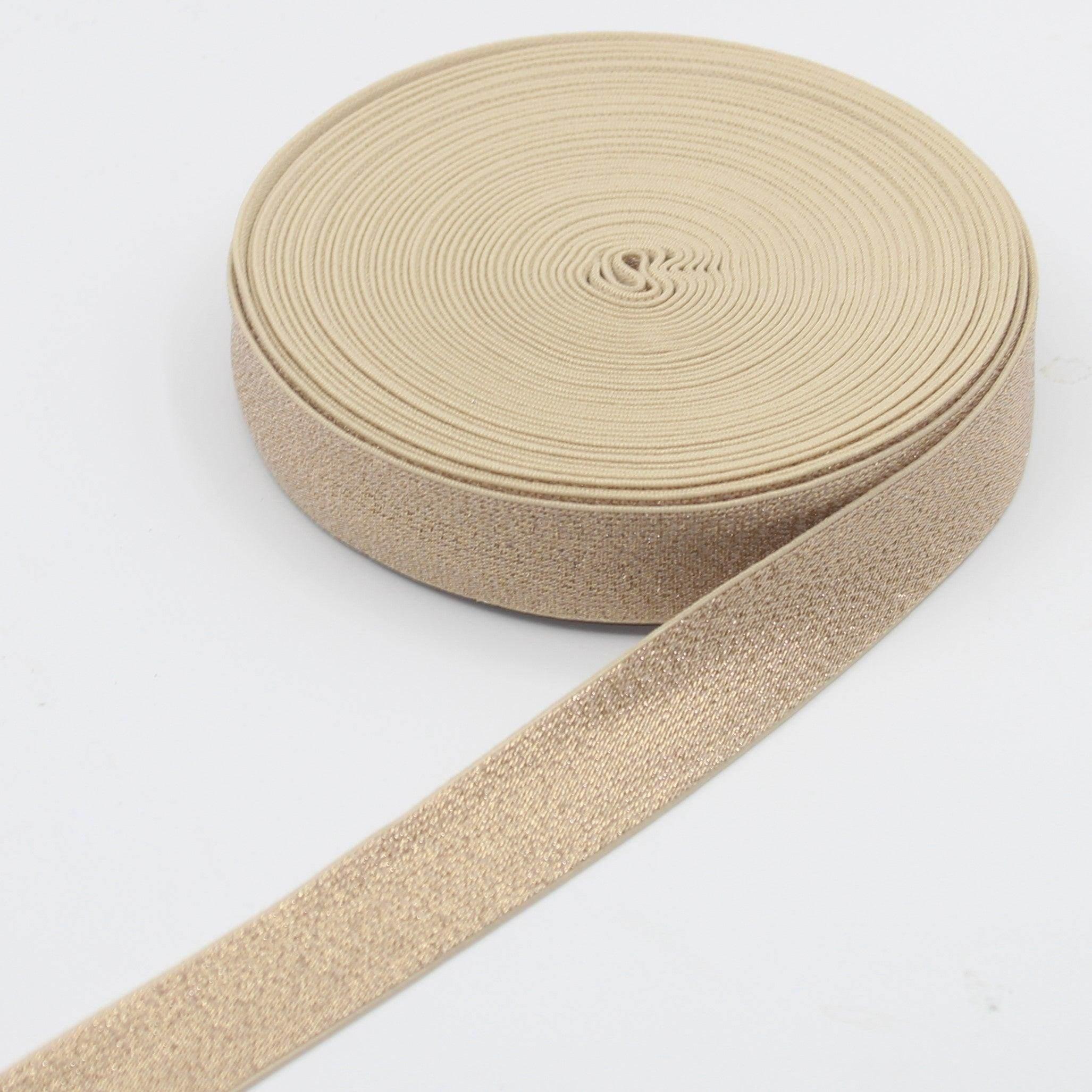 Lurex Elastic 25 or 40mm #ELA1319 - ACCESSOIRES LEDUC BV