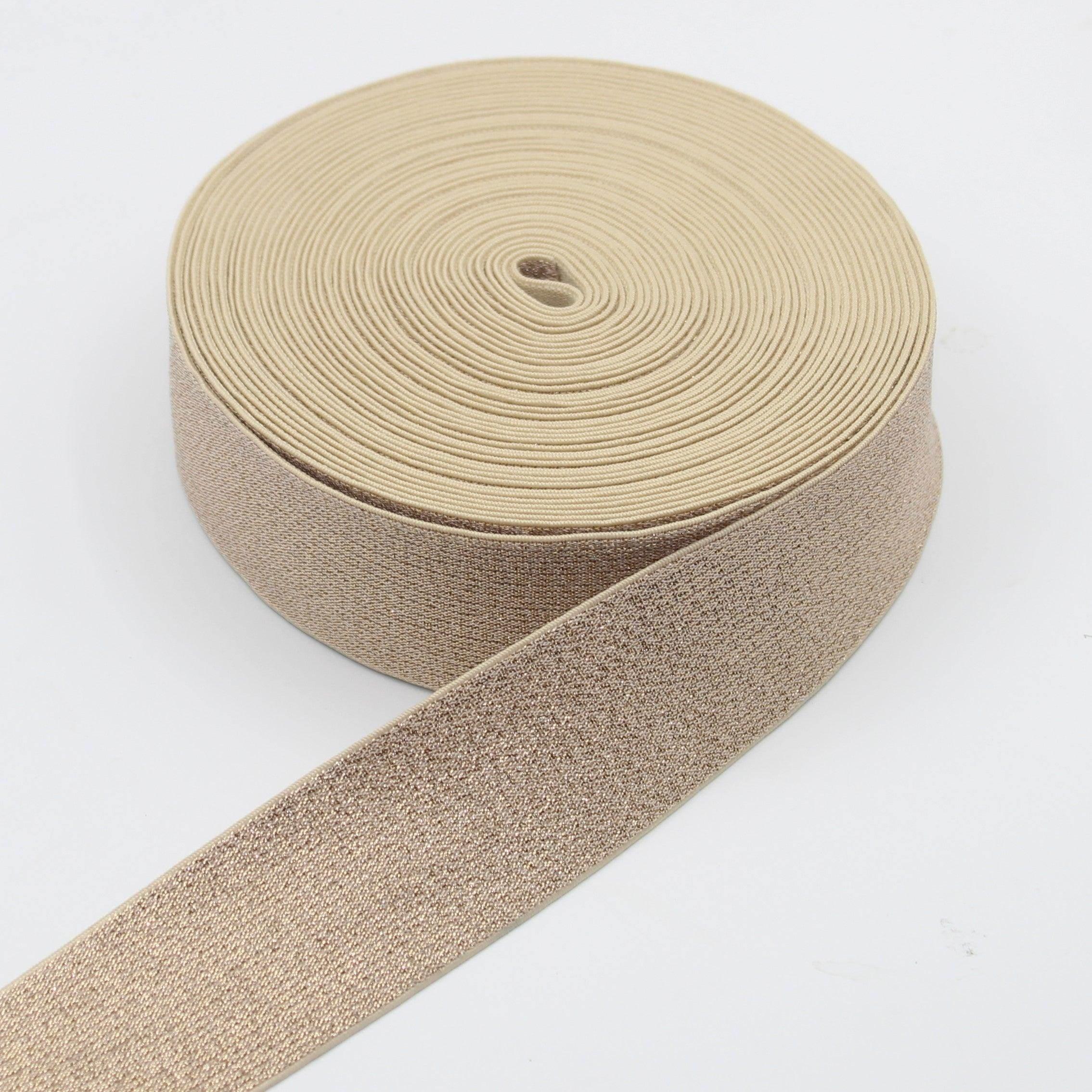 Lurex Elastic 25 or 40mm #ELA1319 - ACCESSOIRES LEDUC BV
