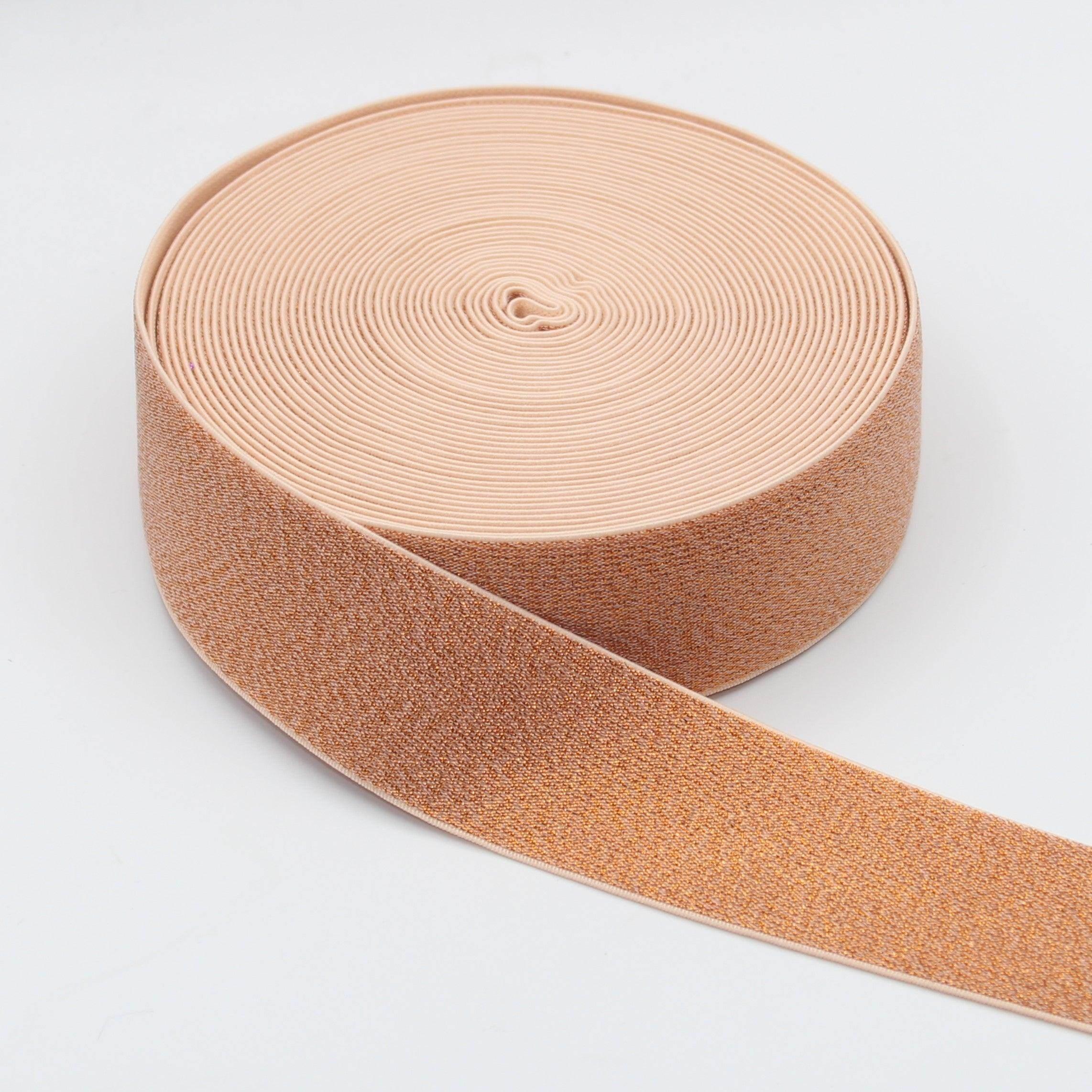 Lurex Elastic 25 or 40mm #ELA1319 - ACCESSOIRES LEDUC BV