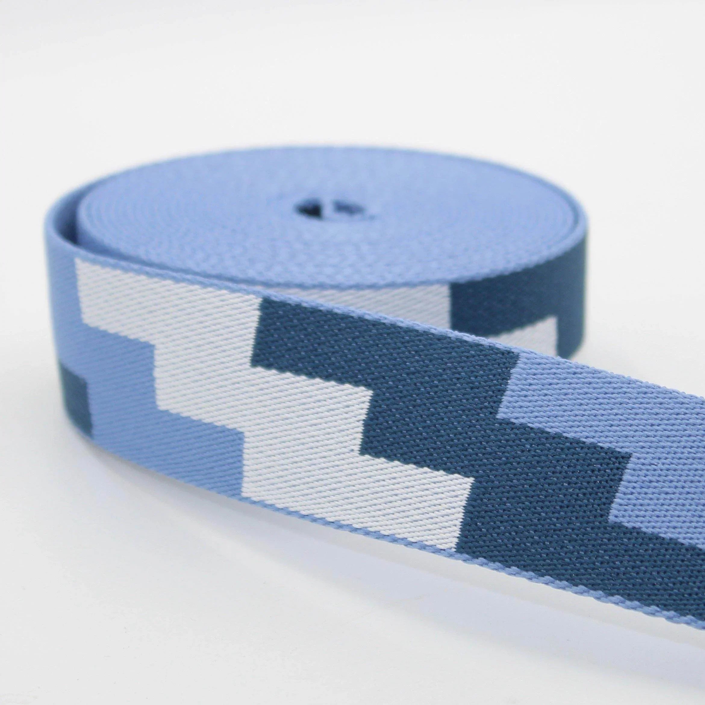 5 Meters 38mm Geometric Webbing #RUB1932 - ACCESSOIRES LEDUC BV