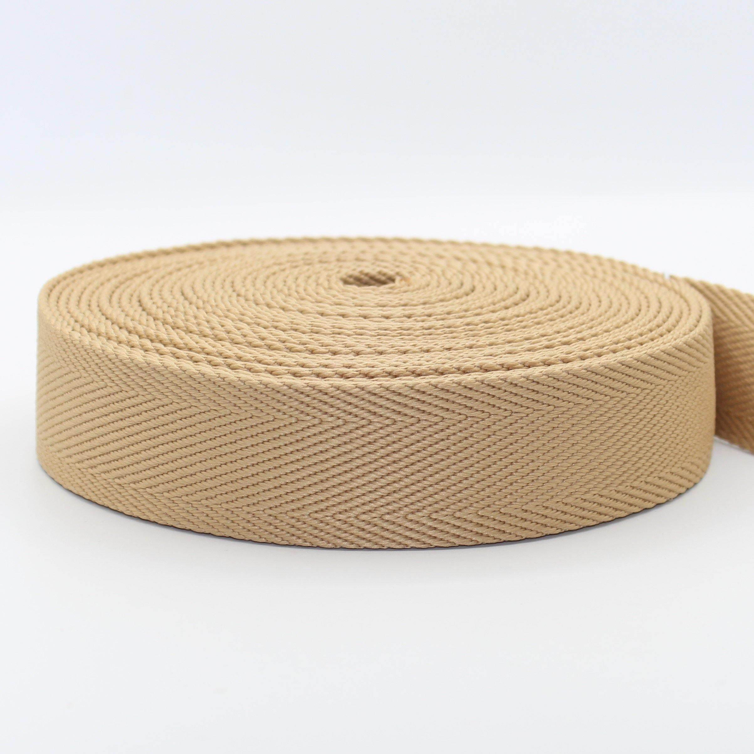 5 meters Classic Herringbones Webbing 38mm #RUB1945 - ACCESSOIRES LEDUC BV