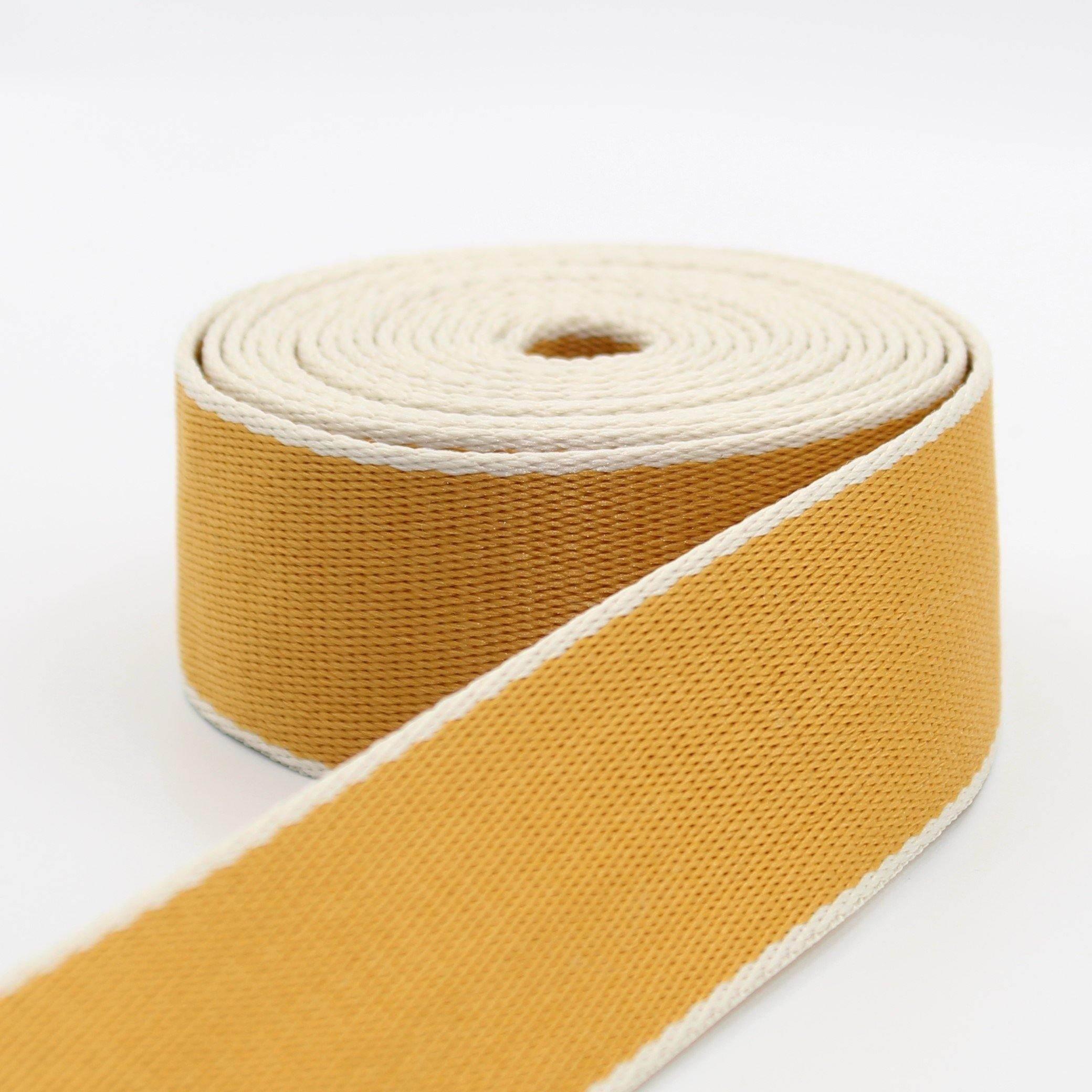 5 meters Bicolor Fine Webbing 38mm #RUB1935 - ACCESSOIRES LEDUC BV
