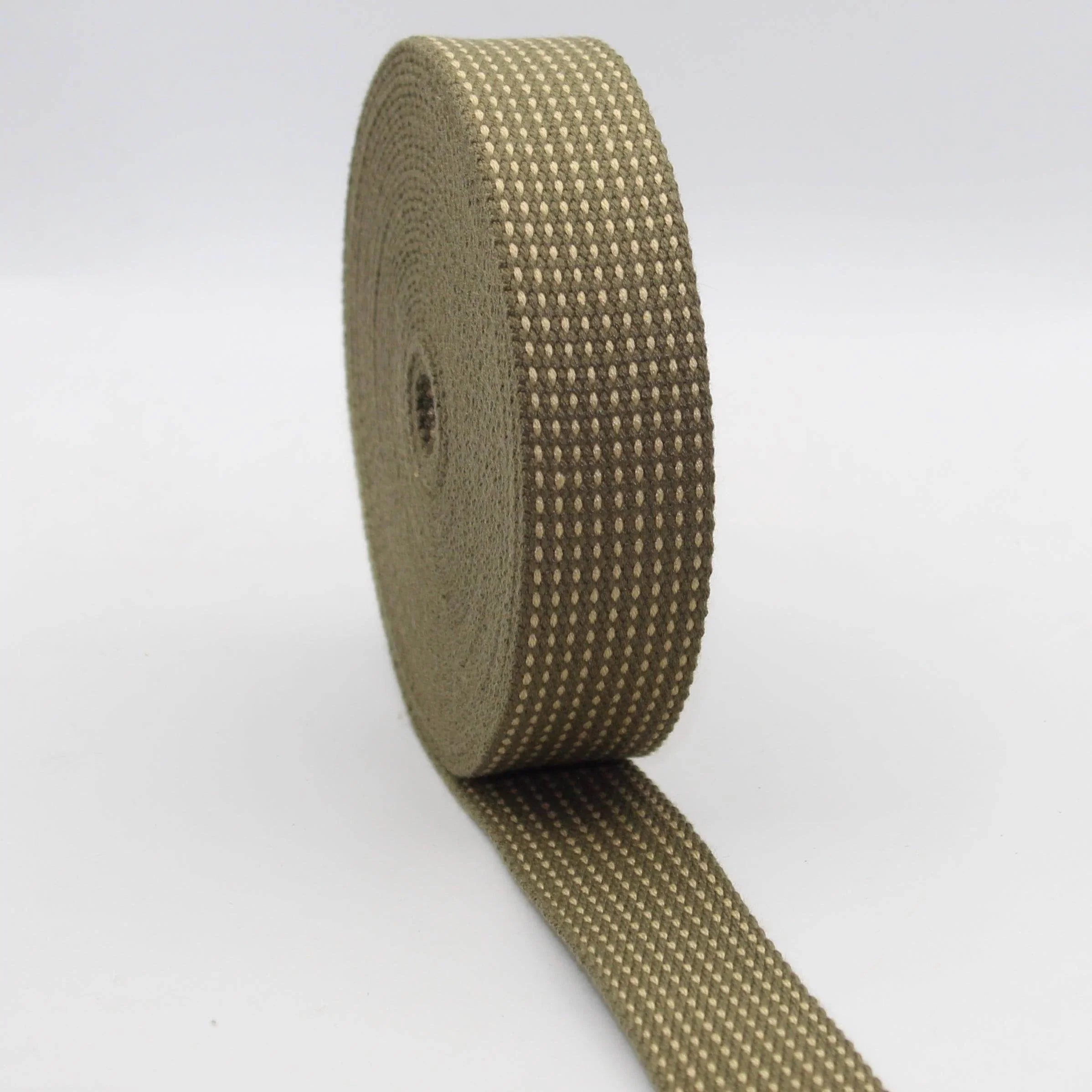 5 meters 30mm Webbing with Stitches #RUB1976 - ACCESSOIRES LEDUC BV